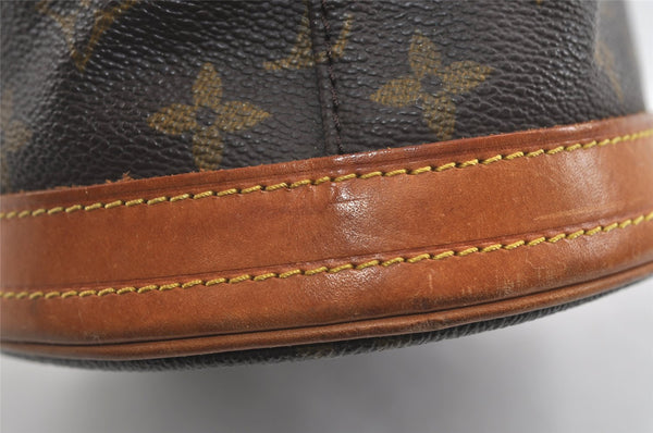 Authentic Louis Vuitton Monogram Bucket PM Shoulder Bag Old Model Junk 0874I