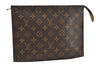 Auth Louis Vuitton Monogram Poche Toilette 26 Cosmetics Pouch Old Model LV 0875I