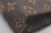 Auth Louis Vuitton Monogram Poche Toilette 26 Cosmetics Pouch Old Model LV 0875I