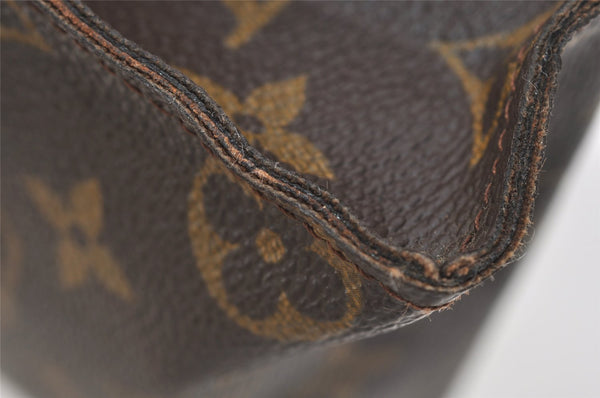 Auth Louis Vuitton Monogram Poche Toilette 26 Cosmetics Pouch Old Model LV 0875I