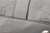 Authentic GUCCI Guccissima Abbey GG Leather Shoulder Tote Bag 141470 Ivory 0876G