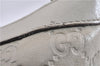 Authentic GUCCI Guccissima Abbey GG Leather Shoulder Tote Bag 141470 Ivory 0876G