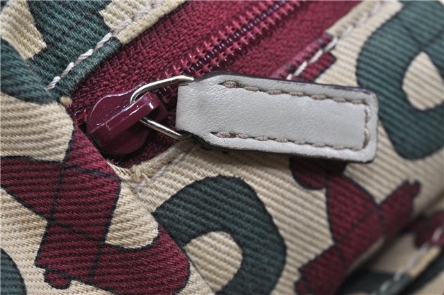 Authentic GUCCI Guccissima Abbey GG Leather Shoulder Tote Bag 141470 Ivory 0876G