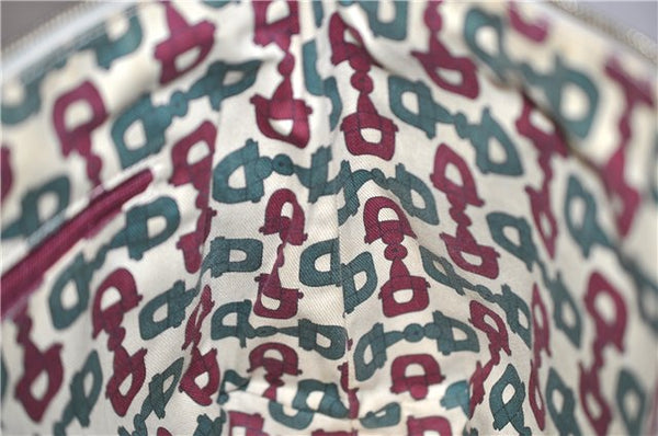 Authentic GUCCI Guccissima Abbey GG Leather Shoulder Tote Bag 141470 Ivory 0876G