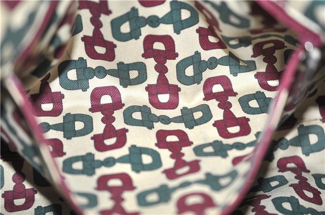 Authentic GUCCI Guccissima Abbey GG Leather Shoulder Tote Bag 141470 Ivory 0876G