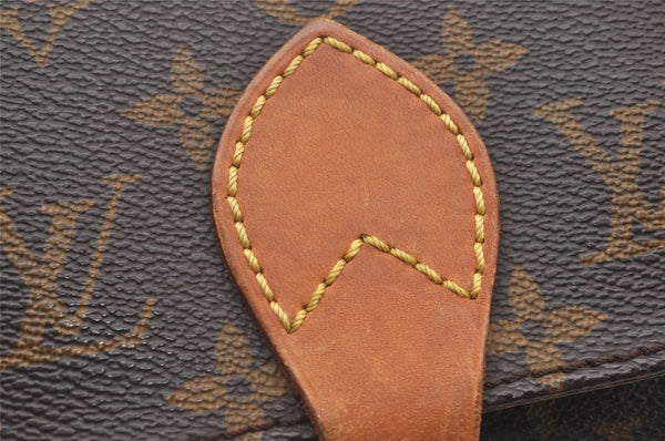 Authentic Louis Vuitton Monogram Cartouchiere PM M51254 Shoulder Cross Bag 0877I