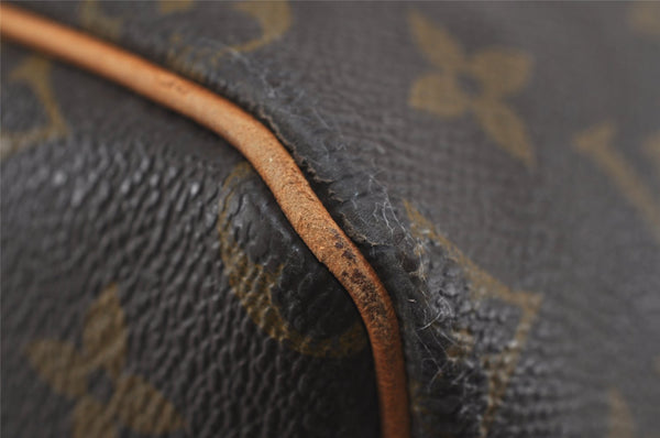 Authentic Louis Vuitton Monogram Keepall Bandouliere 55 M41414 Boston Bag 0878I