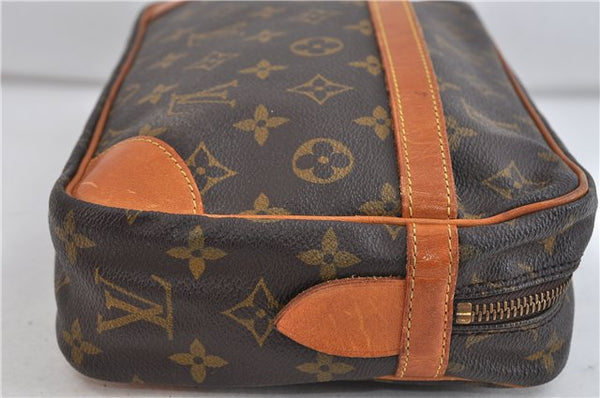 Authentic Louis Vuitton Monogram Compiegne 28 Clutch Hand Bag M51845 LV 0879D