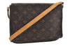 Authentic Louis Vuitton Monogram Musette Tango M51388 Shoulder Cross Bag 0879I