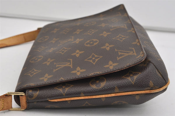 Authentic Louis Vuitton Monogram Musette Tango M51388 Shoulder Cross Bag 0879I