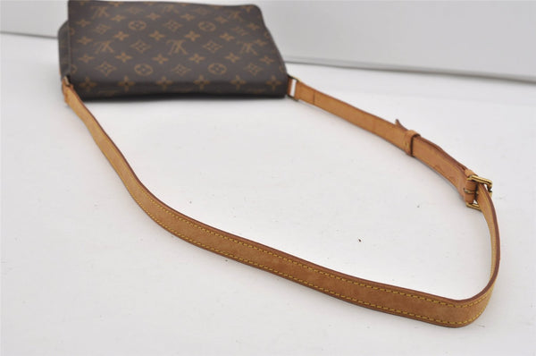 Authentic Louis Vuitton Monogram Musette Tango M51388 Shoulder Cross Bag 0879I