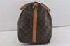 Authentic Louis Vuitton Monogram Keepall Bandouliere 50 M41416 Boston Bag 0880I
