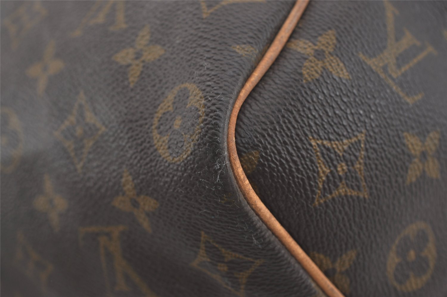 Authentic Louis Vuitton Monogram Keepall Bandouliere 50 M41416 Boston Bag 0880I