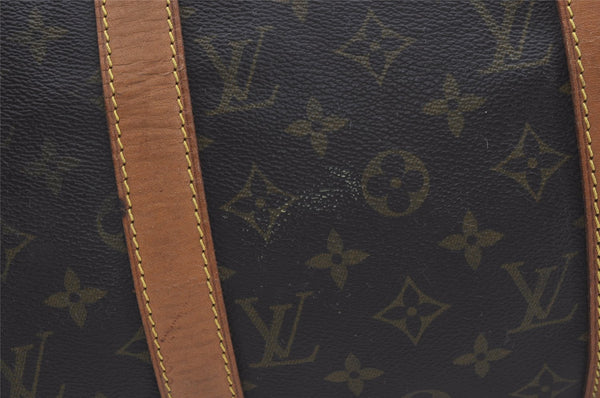 Authentic Louis Vuitton Monogram Keepall Bandouliere 50 M41416 Boston Bag 0880I