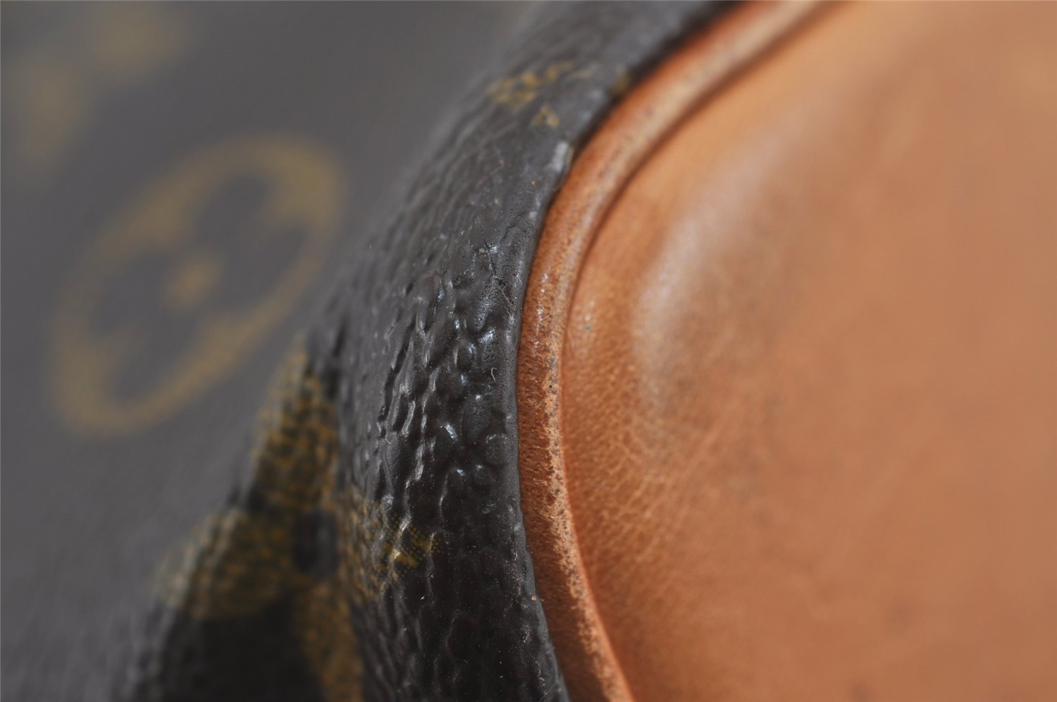 Authentic Louis Vuitton Monogram Petit Noe M42226 Shoulder Drawstring Bag 0881I