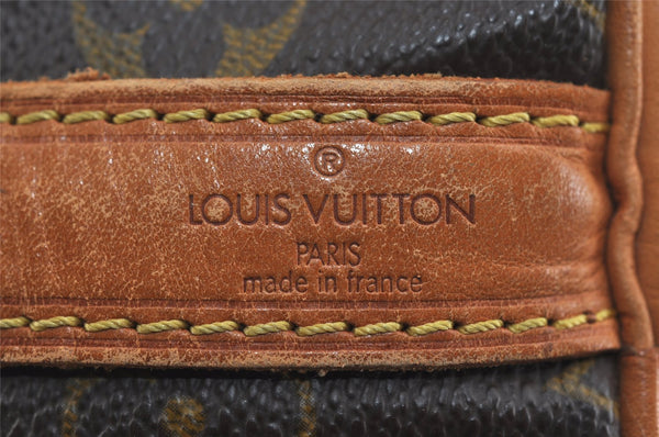 Authentic Louis Vuitton Monogram Petit Noe M42226 Shoulder Drawstring Bag 0881I