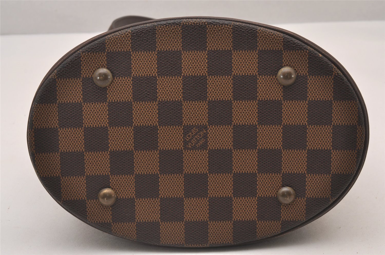 Authentic Louis Vuitton Damier Marais Bucket Shoulder Tote Bag N42240 LV 0882I