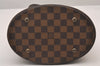 Authentic Louis Vuitton Damier Marais Bucket Shoulder Tote Bag N42240 LV 0882I