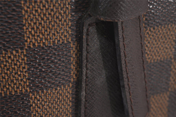 Authentic Louis Vuitton Damier Marais Bucket Shoulder Tote Bag N42240 LV 0882I