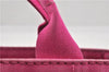 Authentic PRADA Canapa SS 2Way Shoulder Hand Bag Canvas Pink 0883G