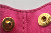 Authentic PRADA Canapa SS 2Way Shoulder Hand Bag Canvas Pink 0883G