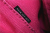 Authentic PRADA Canapa SS 2Way Shoulder Hand Bag Canvas Pink 0883G