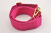 Authentic PRADA Canapa SS 2Way Shoulder Hand Bag Canvas Pink 0883G