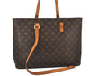Authentic Louis Vuitton Monogram Luco Shoulder Tote Bag M51155 LV Junk 0883I
