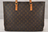 Authentic Louis Vuitton Monogram Luco Shoulder Tote Bag M51155 LV Junk 0883I
