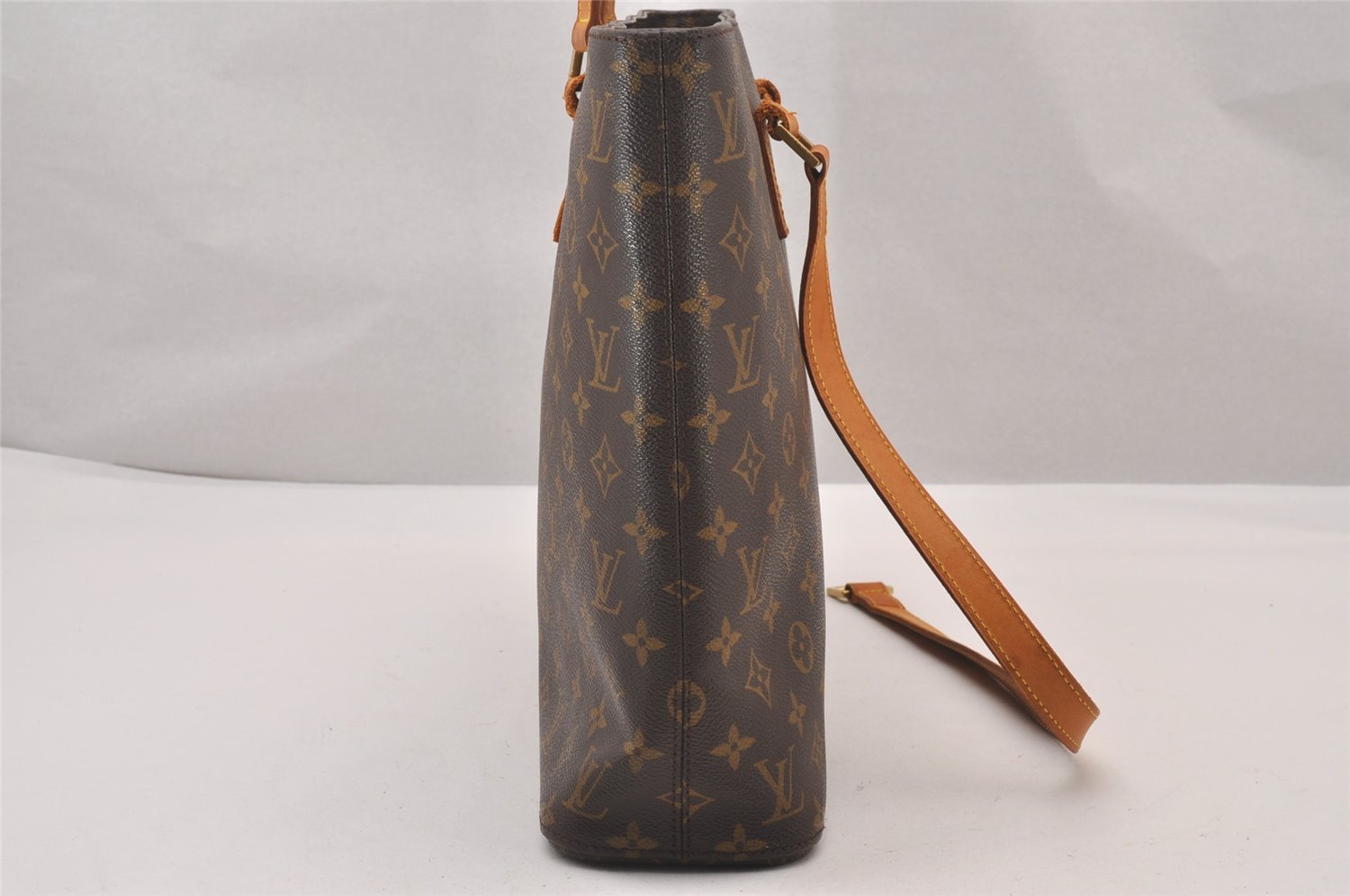 Authentic Louis Vuitton Monogram Luco Shoulder Tote Bag M51155 LV Junk 0883I