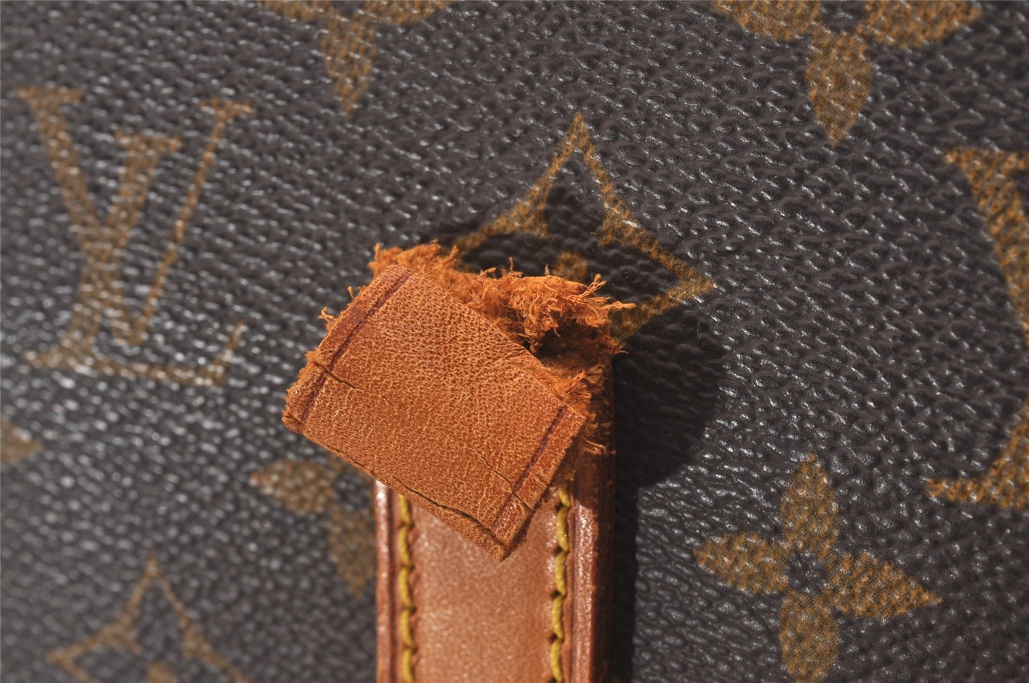 Authentic Louis Vuitton Monogram Luco Shoulder Tote Bag M51155 LV Junk 0883I