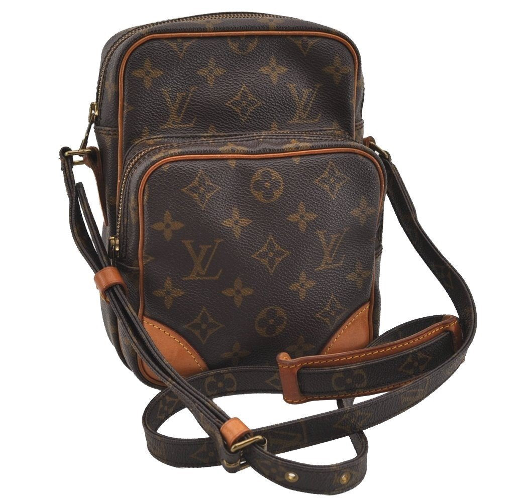 Authentic Louis Vuitton Monogram Amazone Shoulder Cross Body Bag M45236 LV 0884I