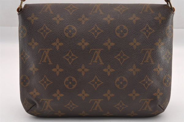 Authentic Louis Vuitton Monogram Musette Tango Shoulder Bag M51257 LV 0885I