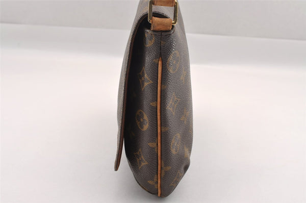 Authentic Louis Vuitton Monogram Musette Tango Shoulder Bag M51257 LV 0885I