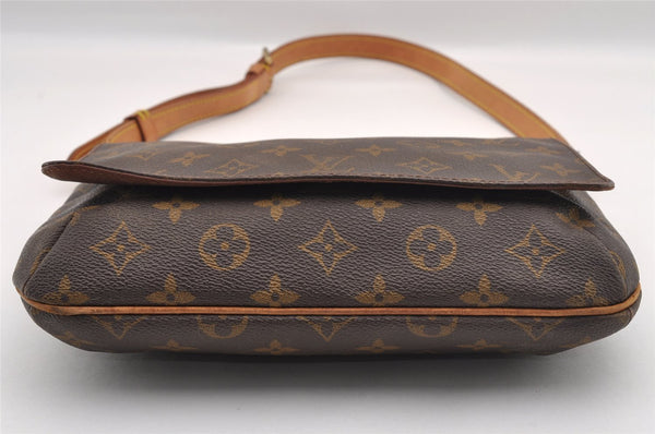 Authentic Louis Vuitton Monogram Musette Tango Shoulder Bag M51257 LV 0885I