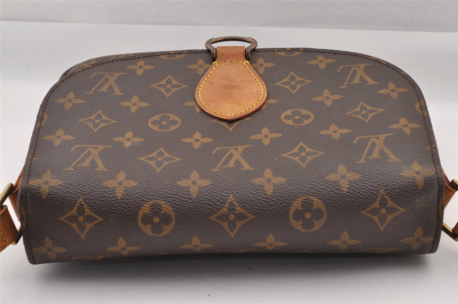 Authentic Louis Vuitton Monogram Saint Cloud GM M51242 Shoulder Cross Bag 0887I