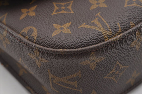 Authentic Louis Vuitton Monogram Saint Cloud GM M51242 Shoulder Cross Bag 0887I