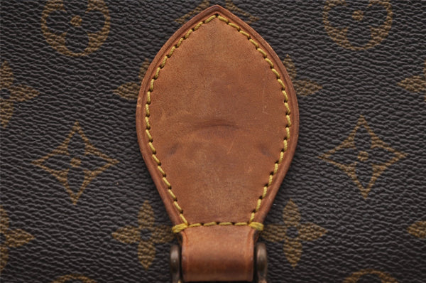 Authentic Louis Vuitton Monogram Saint Cloud GM M51242 Shoulder Cross Bag 0887I