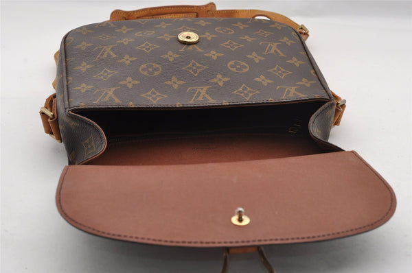 Authentic Louis Vuitton Monogram Saint Cloud GM M51242 Shoulder Cross Bag 0887I