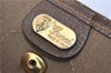 Authentic GUCCI Web Sherry Line Shoulder Tote Bag GG PVC Leather Brown 0888G