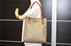 Authentic GUCCI Web Sherry Line Shoulder Tote Bag GG PVC Leather Brown 0888G