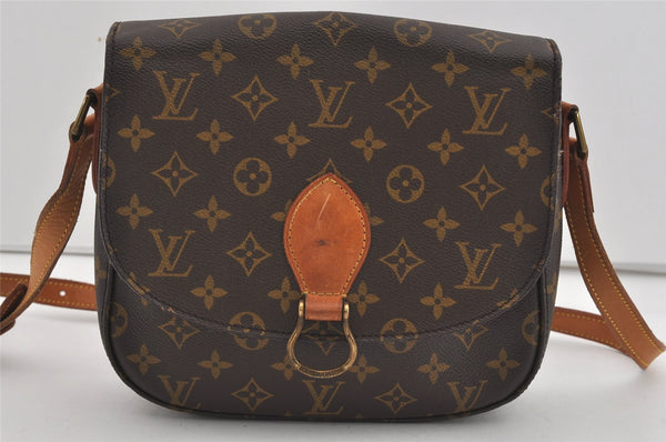 Authentic Louis Vuitton Monogram Saint Cloud GM M51242 Shoulder Cross Bag 0888I