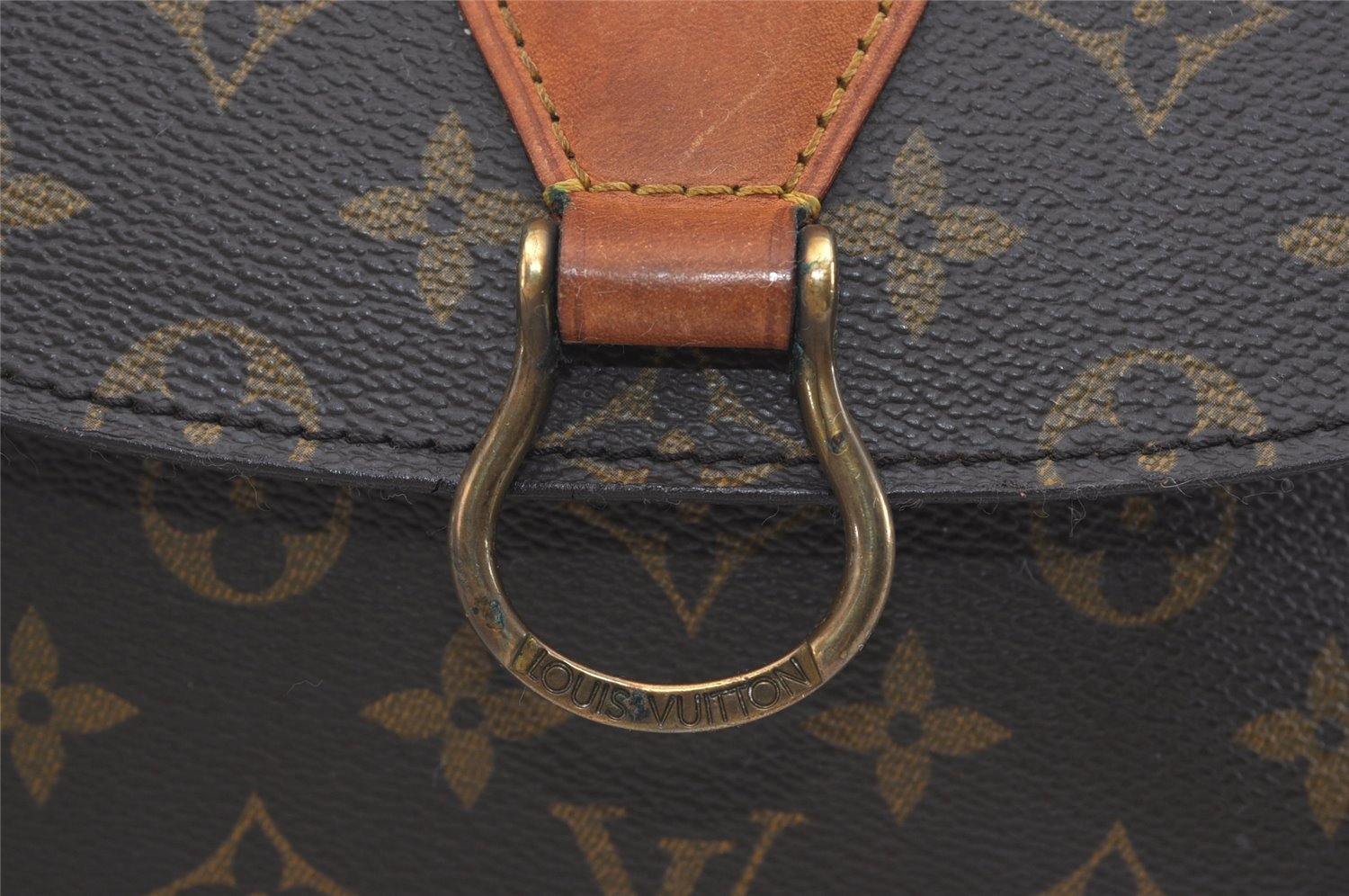 Authentic Louis Vuitton Monogram Saint Cloud GM M51242 Shoulder Cross Bag 0888I