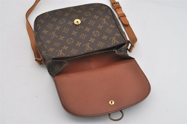 Authentic Louis Vuitton Monogram Saint Cloud GM M51242 Shoulder Cross Bag 0888I