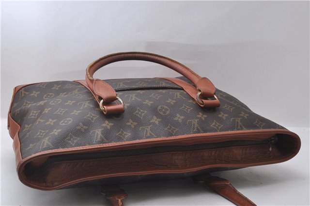 Auth Louis Vuitton Monogram Sac Weekend PM Vintage Tote Hand Bag M42425 LV 0889D