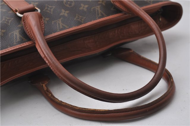 Auth Louis Vuitton Monogram Sac Weekend PM Vintage Tote Hand Bag M42425 LV 0889D