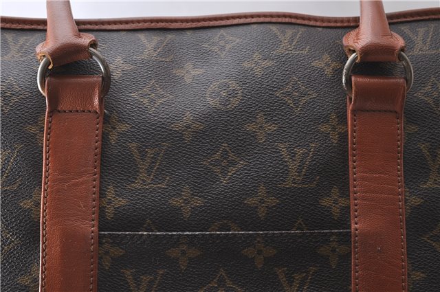 Auth Louis Vuitton Monogram Sac Weekend PM Vintage Tote Hand Bag M42425 LV 0889D