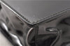 Authentic GUCCI Vintage Briefcase Business Bag Enamel Black 0889G