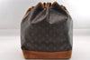 Authentic Louis Vuitton Monogram Noe Shoulder Drawstring Bag M42224 LV 0889I