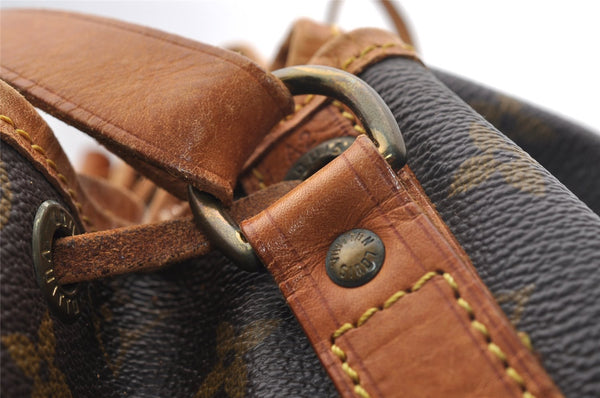 Authentic Louis Vuitton Monogram Noe Shoulder Drawstring Bag M42224 LV 0889I